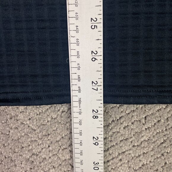 Under Armour Shirt Men's XL Black Base 4.0 Waffle Knit Base Layer Long Sleeve - Picture 8 of 10